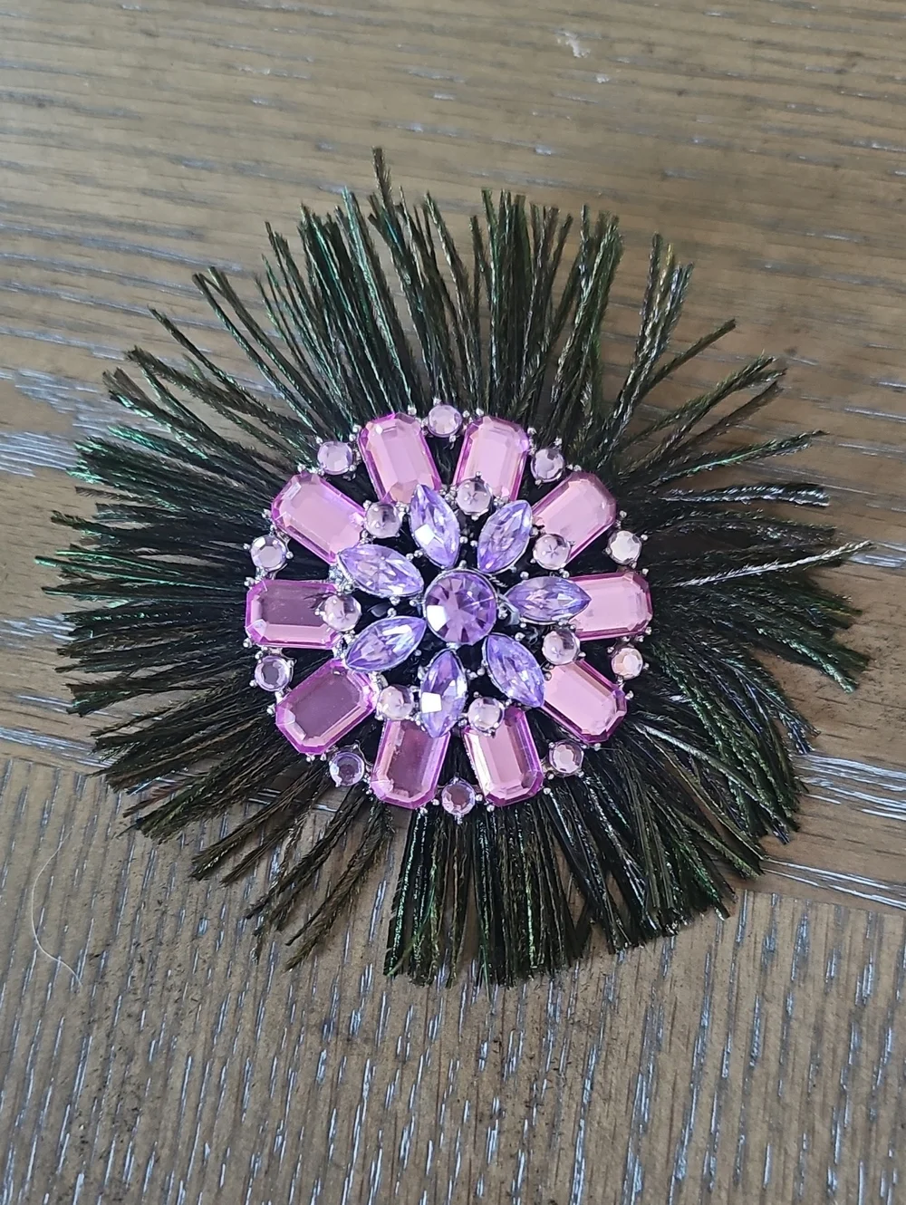 Rhinestone Brooch - Picture 1 of 4